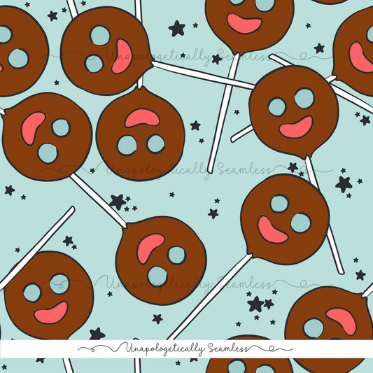 Chocolate Skull Blue