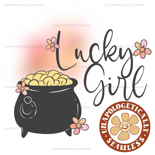 Lucky Girl PNG